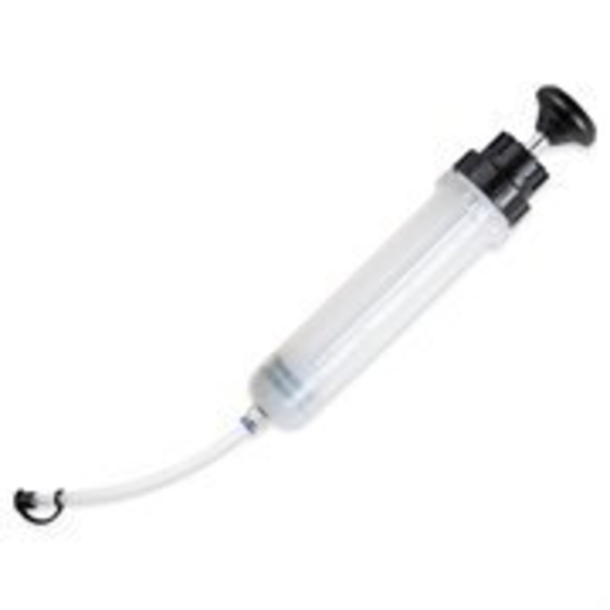 Titan Automotive Fluid Syringe — 0.21 Qt./200cc Capacity, Transparent, Corrosion-Resistant, Model# TIT51884